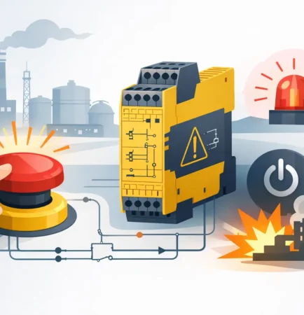 Safety Relay for Emergency Shutdown Explained