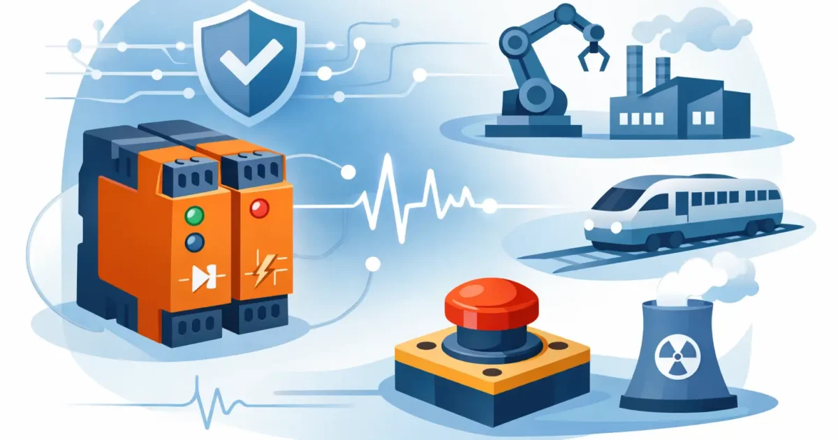 Safety Relay Basics for Critical Systems
